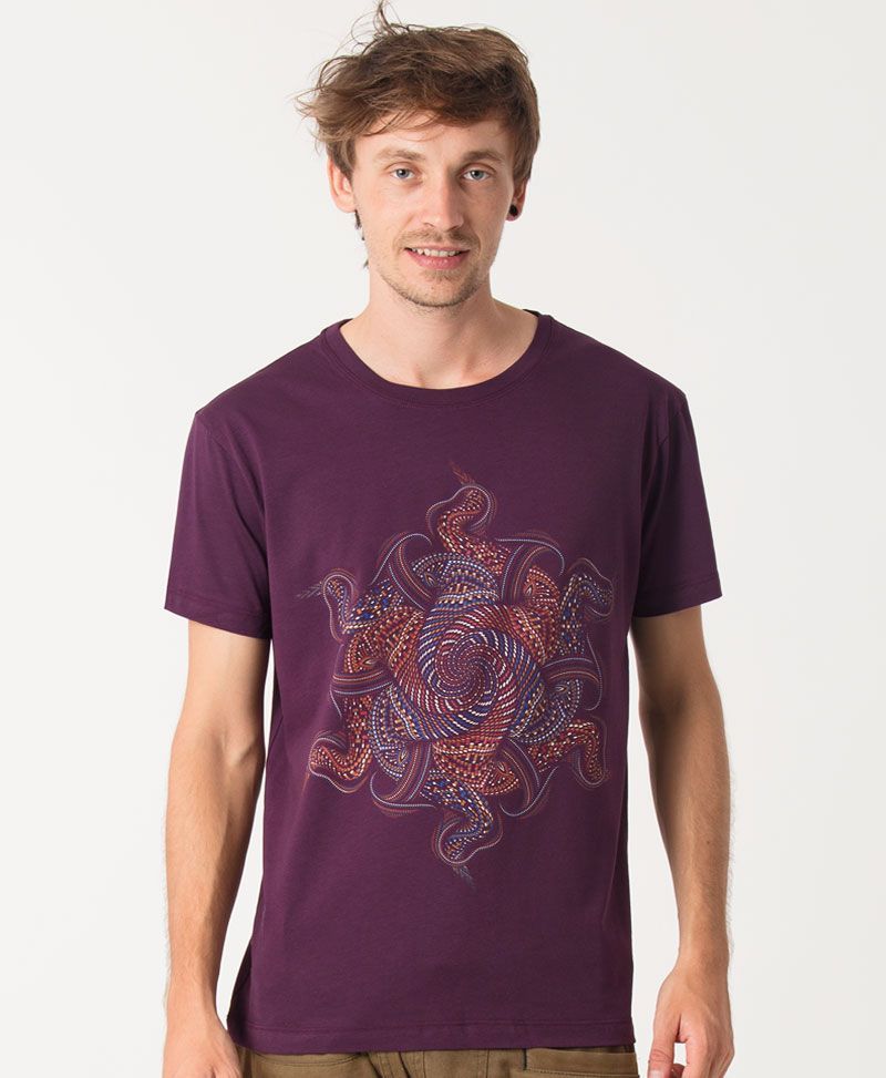 psychedelic men tshirt