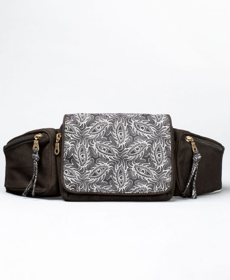 psychedelic utility belt hip pouch bag 