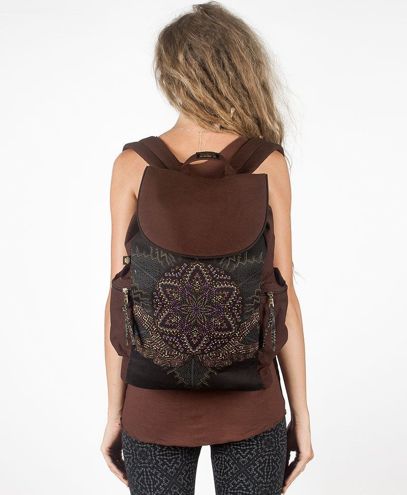 sacred-geometry-backpack-canvas-laptop-bag-brown