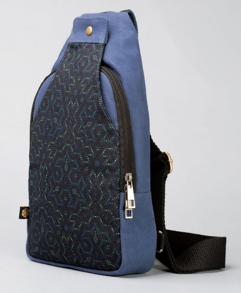 psychedelic sling bag 