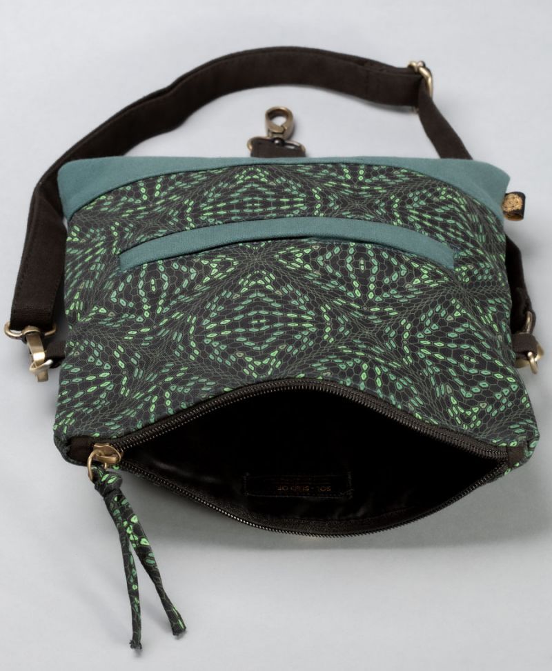 psychedelic women clutch purse 