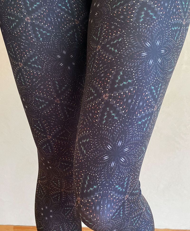 Psychedelic Yoga Leggings Printed WomenTights 