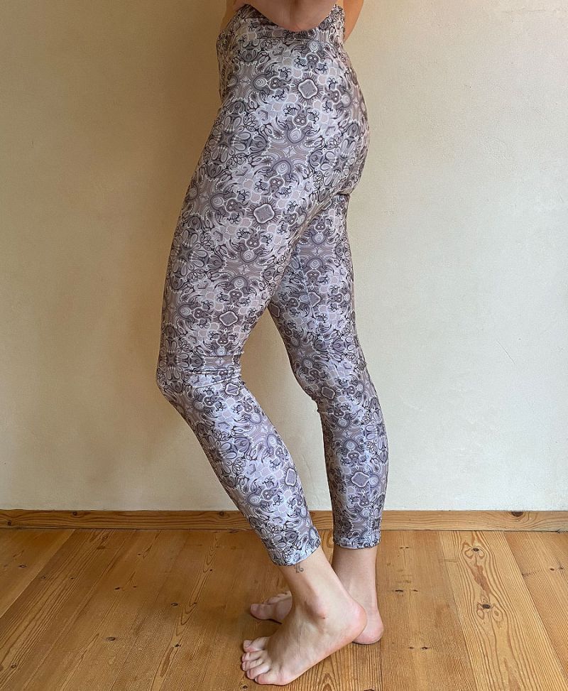 Psychedelic Printed Leggings Women Yoga Pants