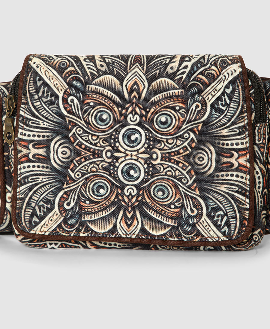 Psychedelic festival utility belt