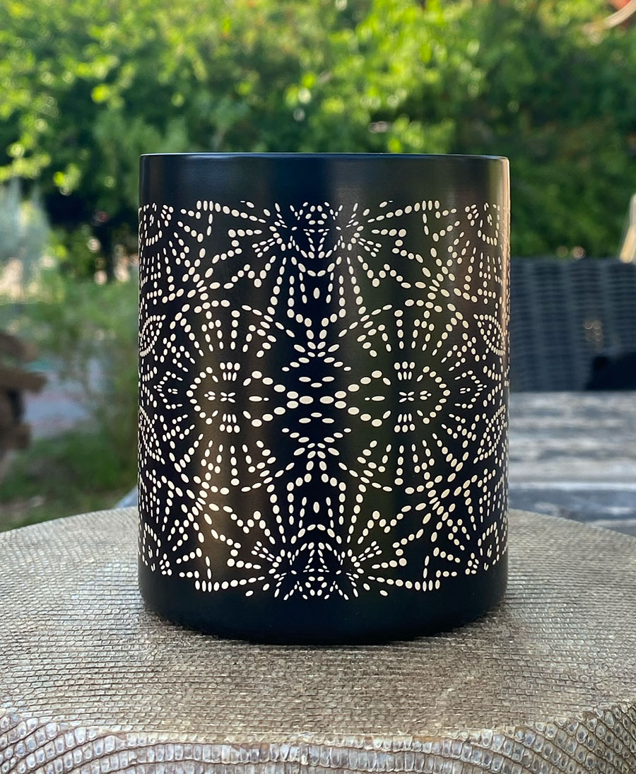 mandala mug for festivals 