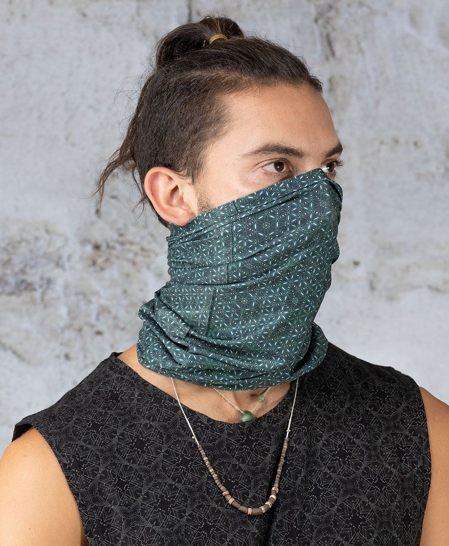 Neck Gaiter Bandana Snood Mask Seed Of Life