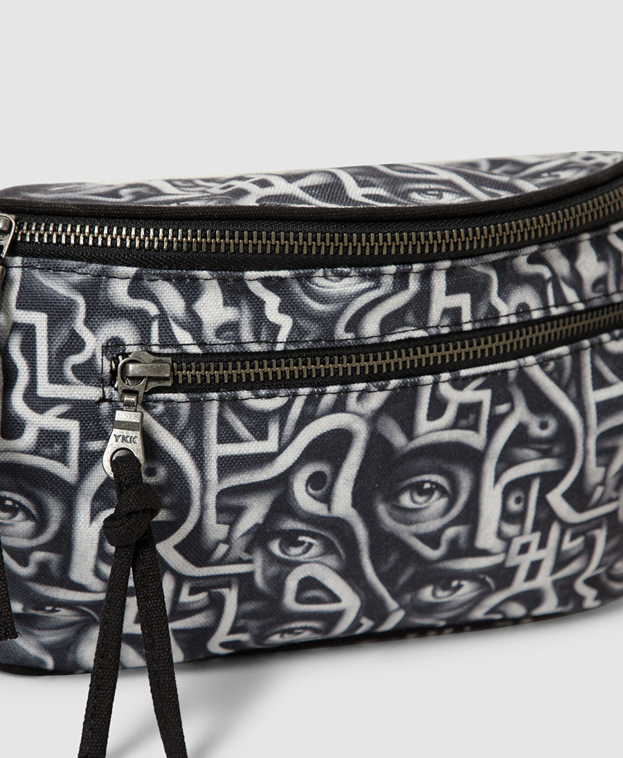 Canvas fanny pack festival waist bag