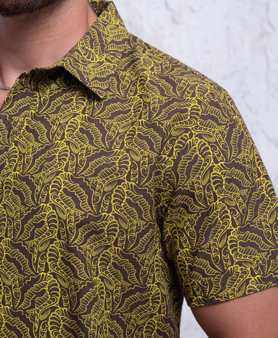 psychedelic hawaiian shirt 