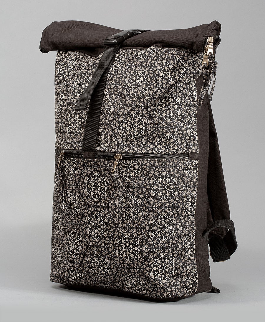 vegan canvas backpack