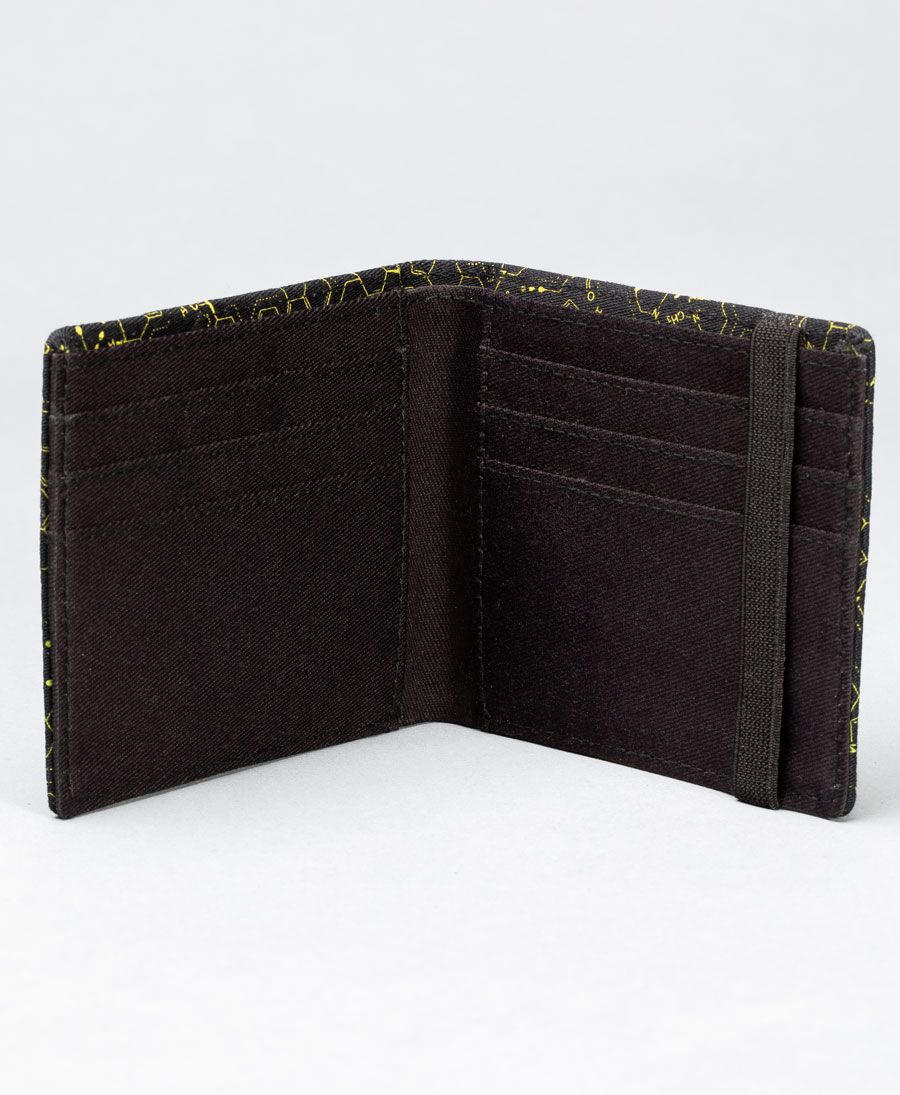 psychedelic wallet for men slim 