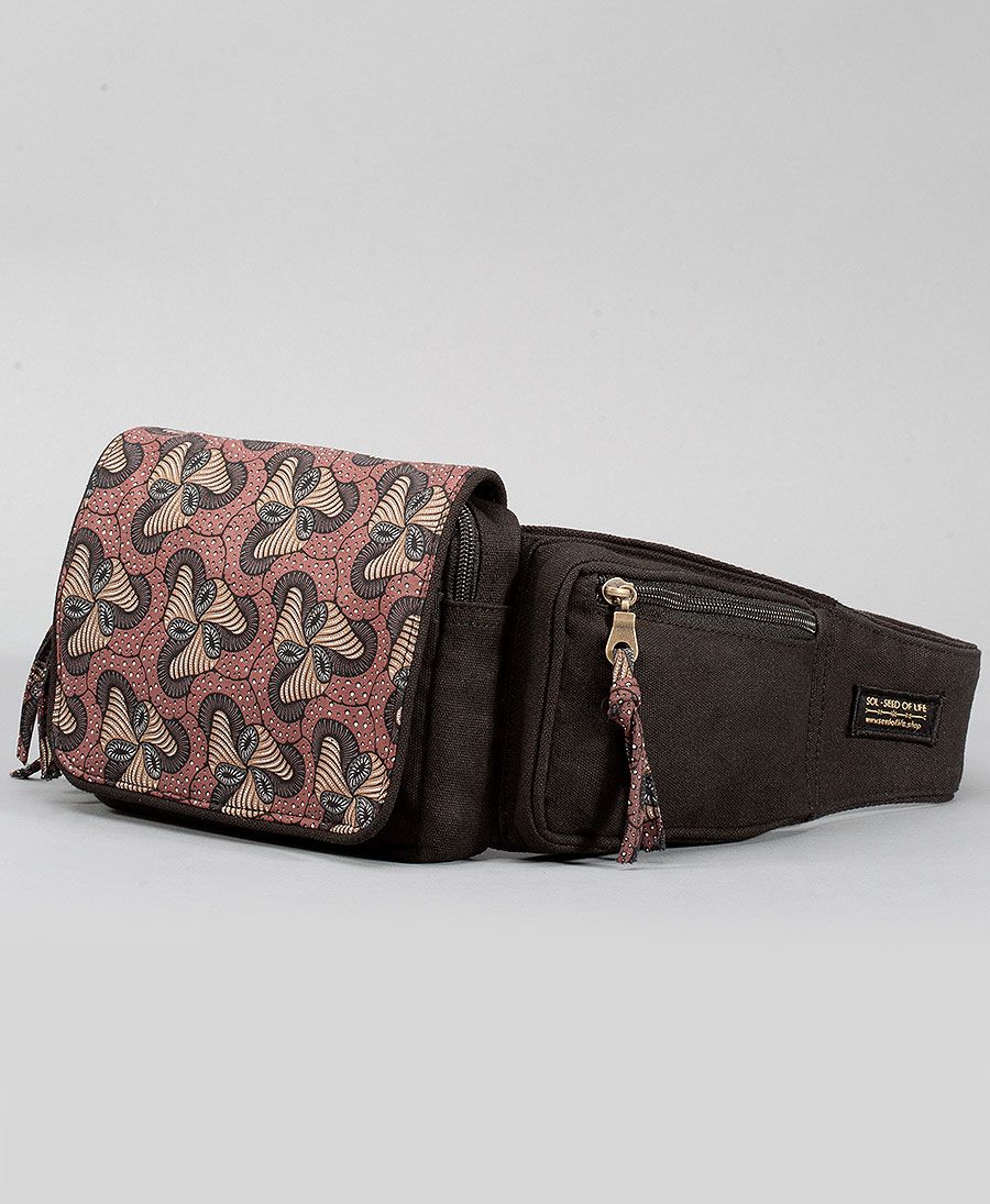 magic mushrooms utility belt festival fanny pack 
