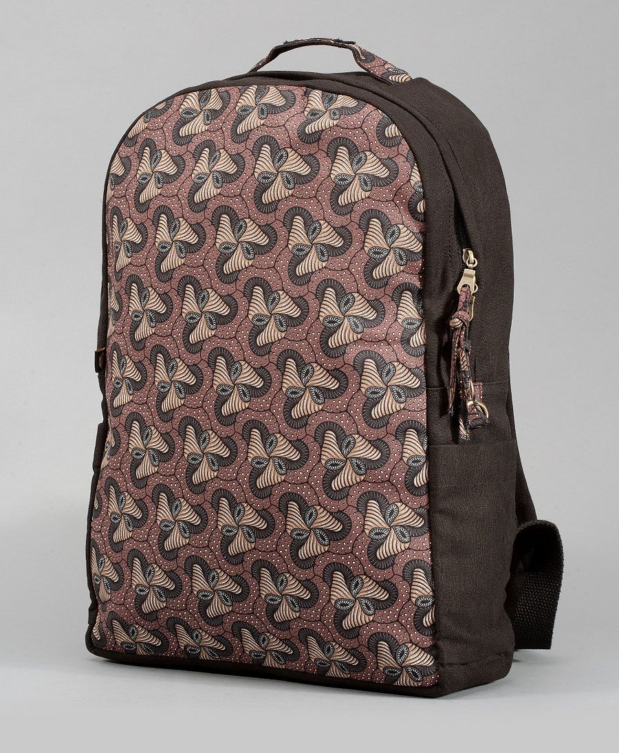 magic mushrooms backpack for laptop round canvas bag
