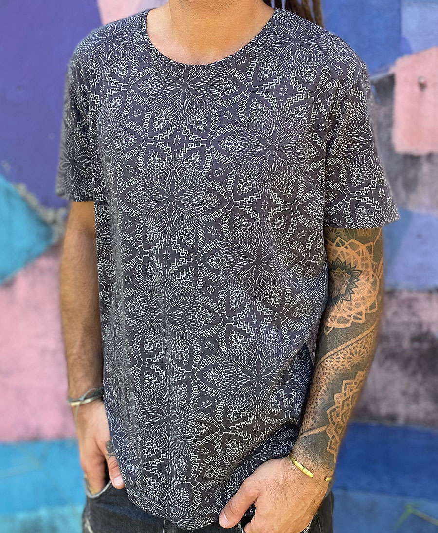 Psychedelic shirt for men