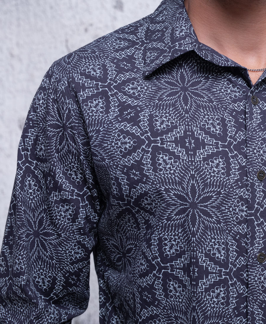 Hawaiian shirt for men long sleeve 