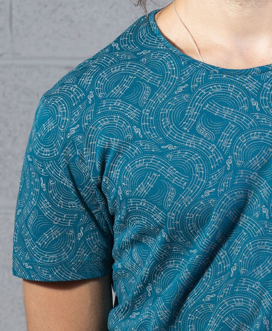 Solmizate T-shirt ➟ Turquoise 