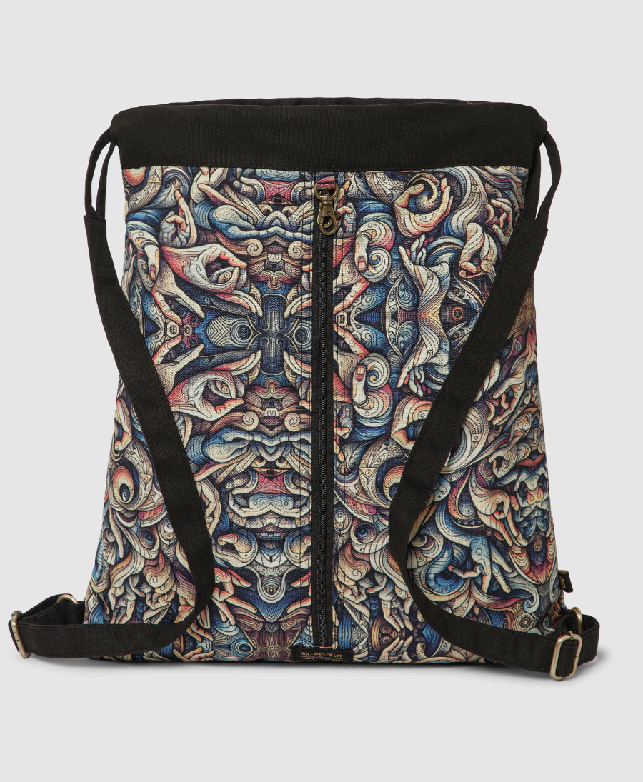 festival backpack sack bag