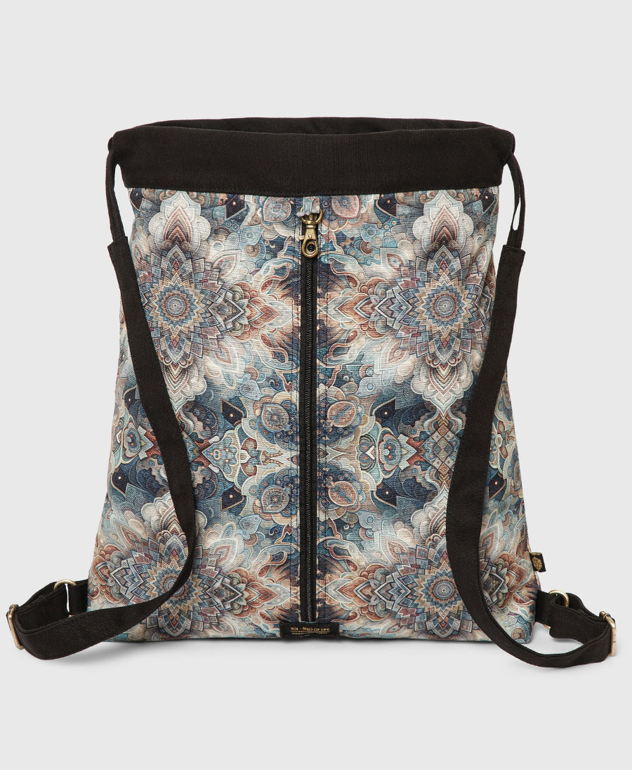 art printed sack bag 