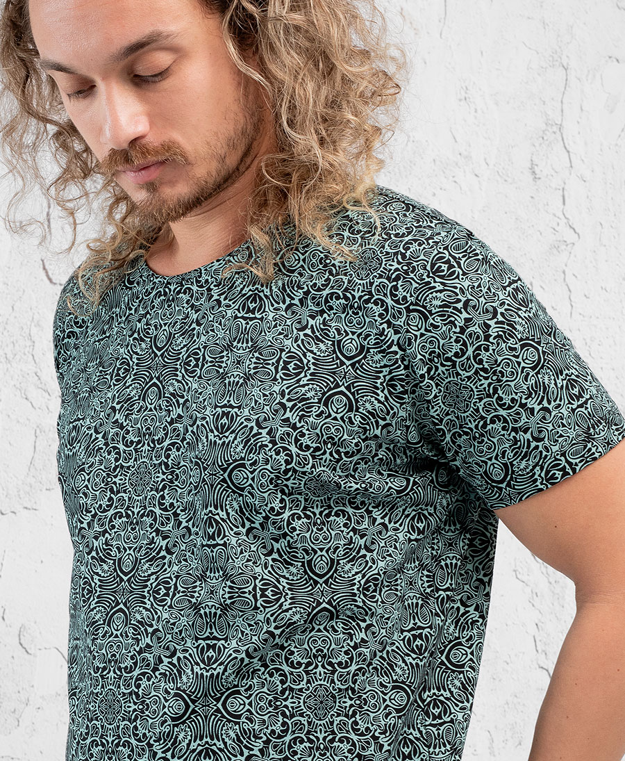 full print men t shirt 