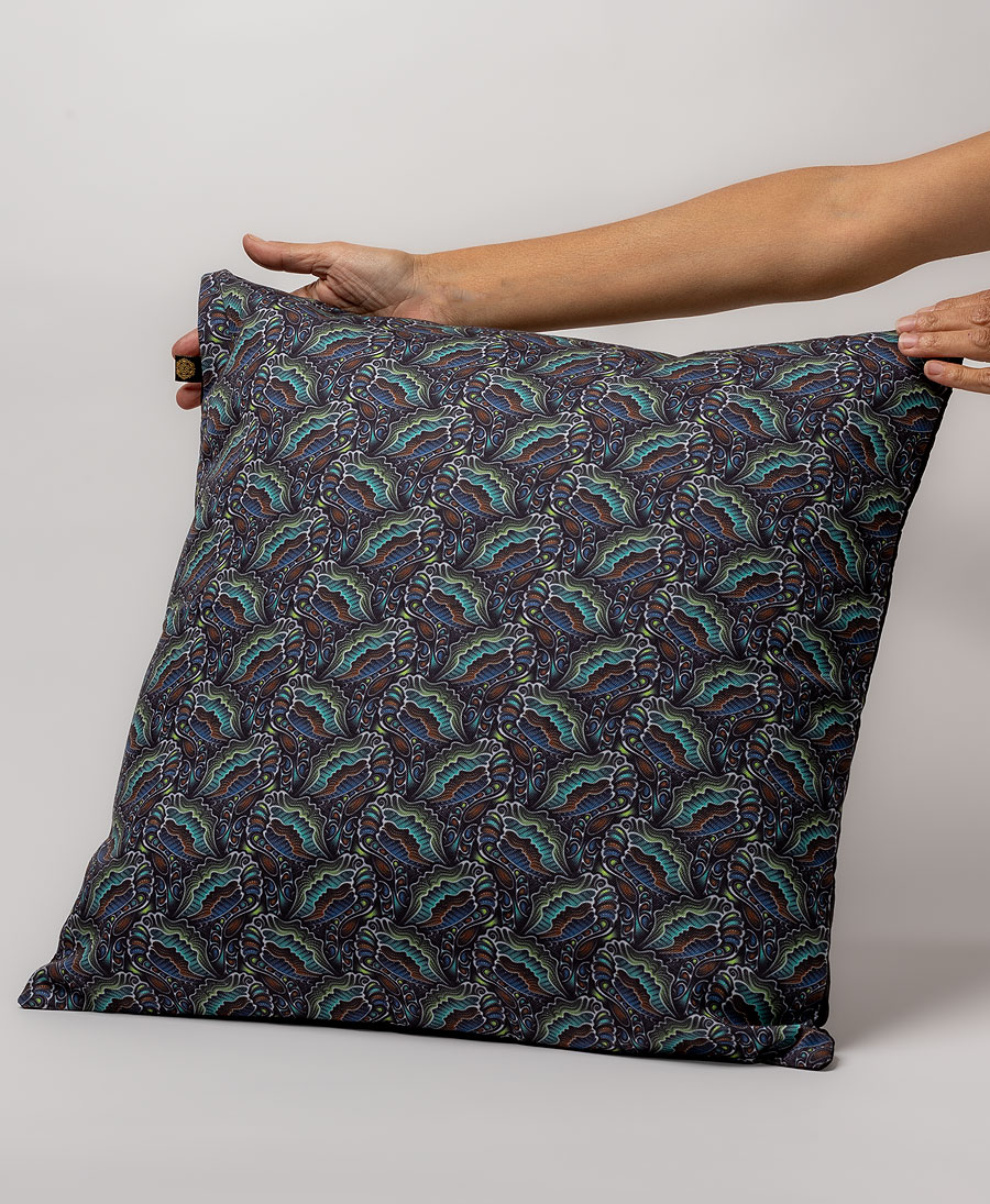 psychedelic pillow