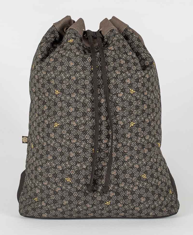 drawstring backpack with padded straps