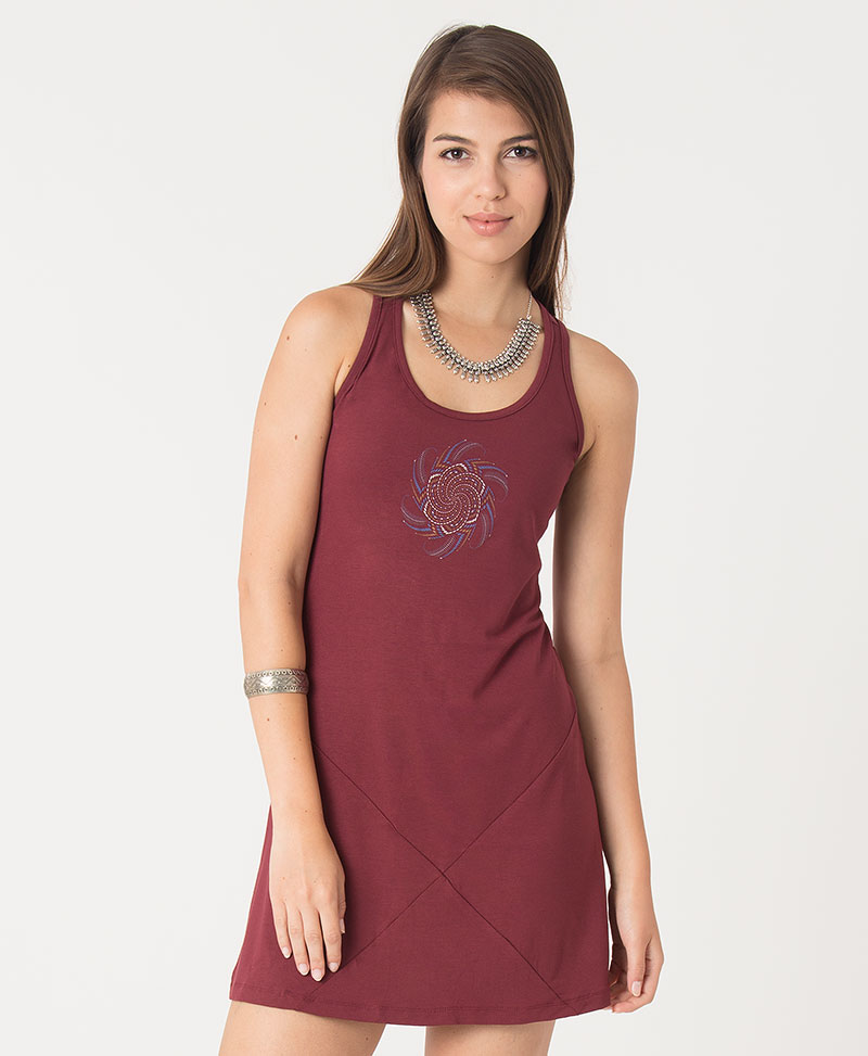 Psychedelic Clothing Tshirt Women Tunic Tank Dress