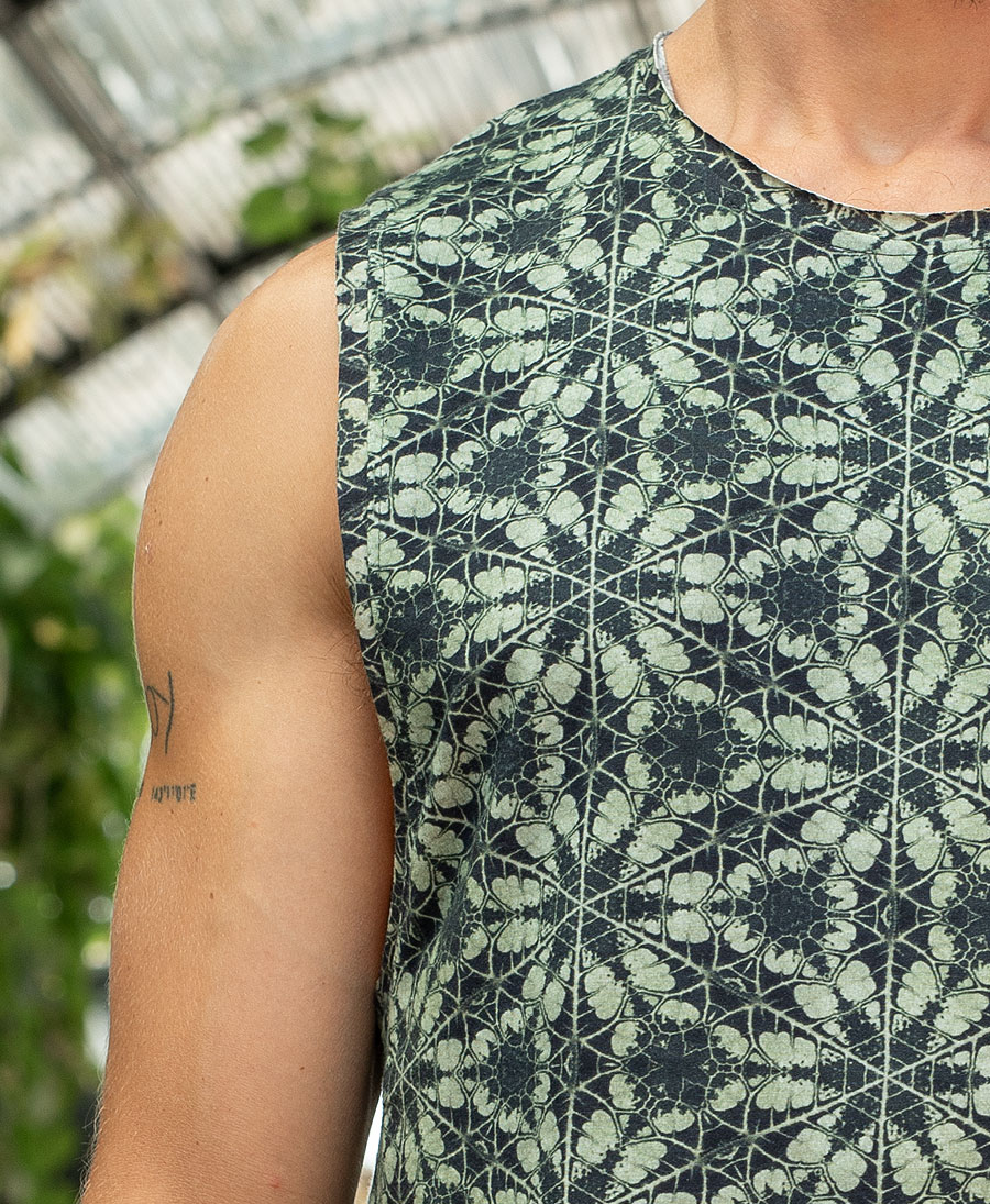 Psychedelic Printed Tank Top