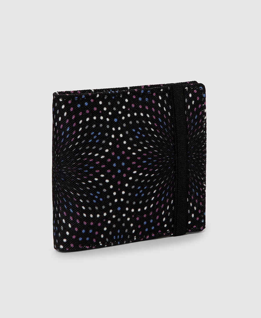 purple canvas wallet for men
