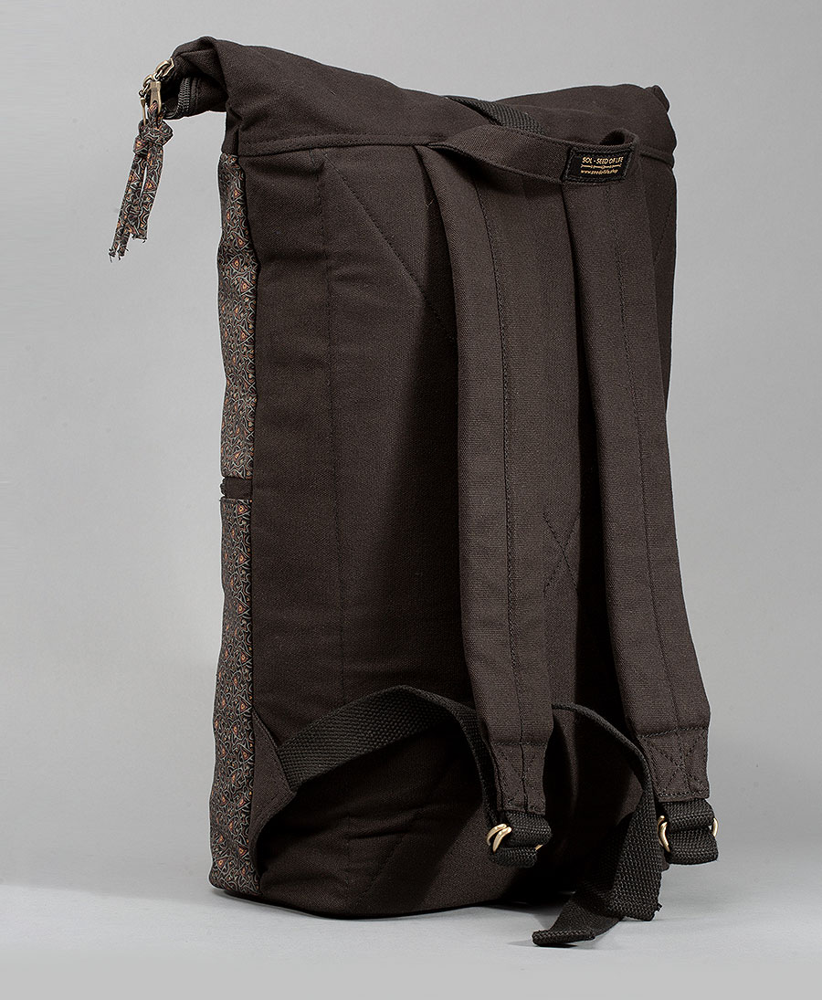 canvas rolltop backpack