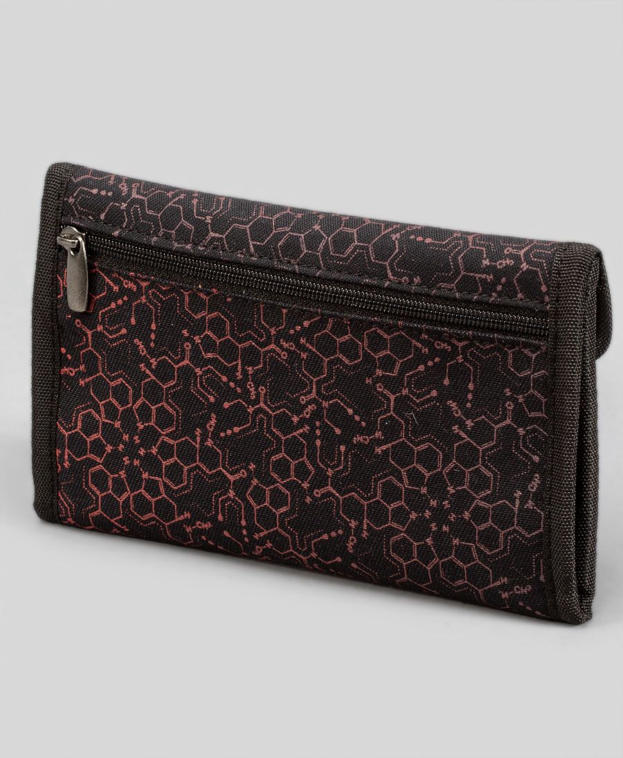 LSD Molecule Tobacco Pouch - Red
