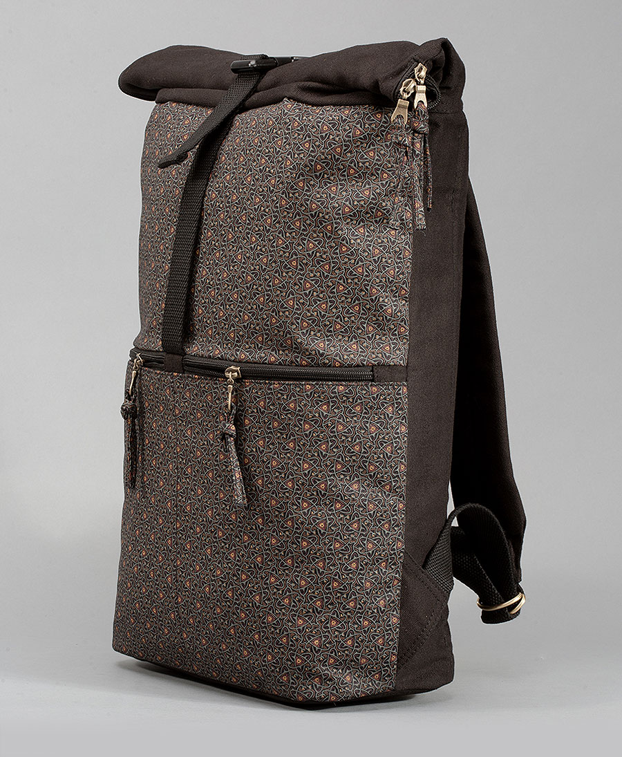 canvas roll top backpack
