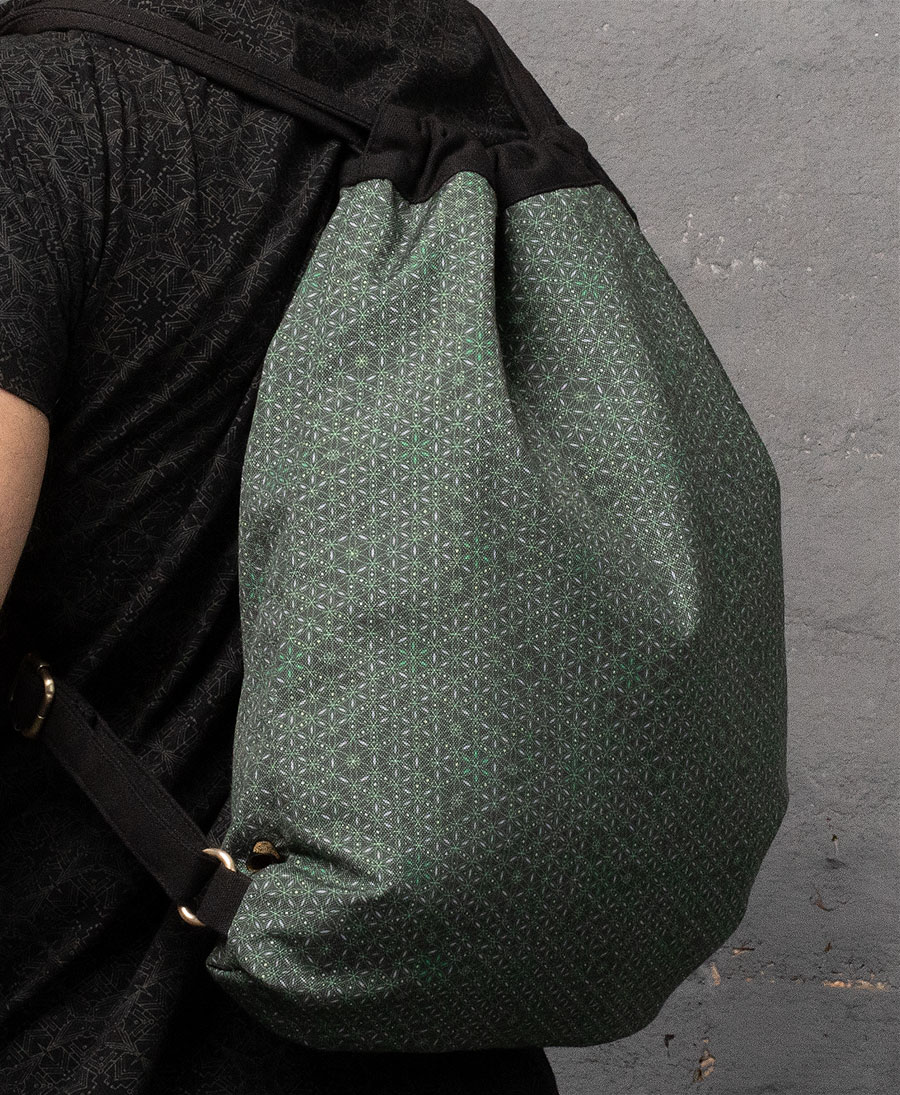 Sacred Geometry Drawstring Backpack 