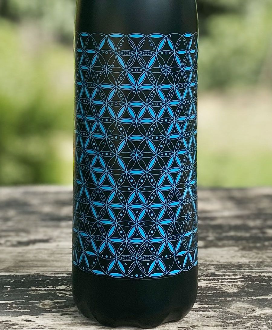seed of life water bottle 