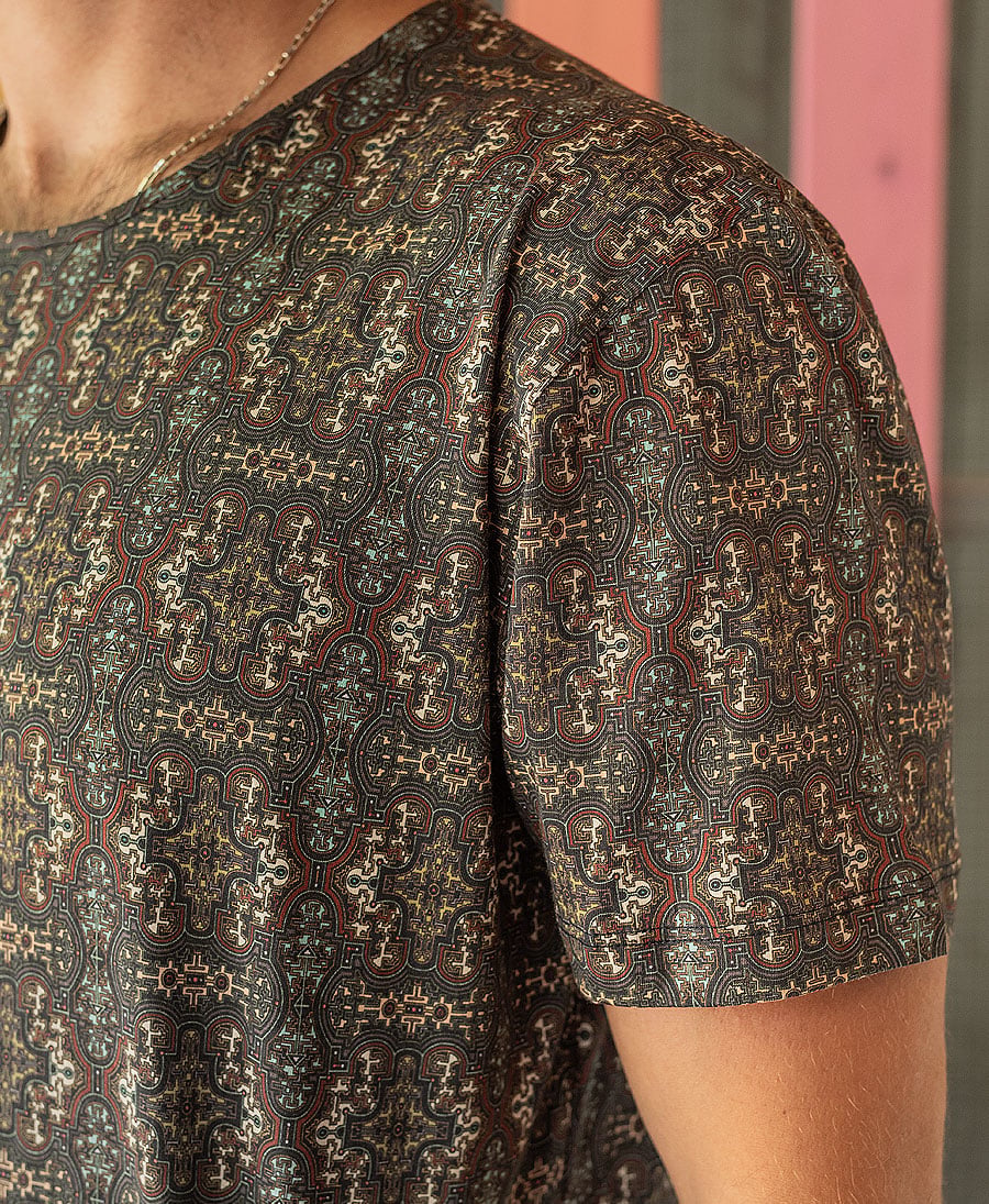 shipibo tribal t-shirt 