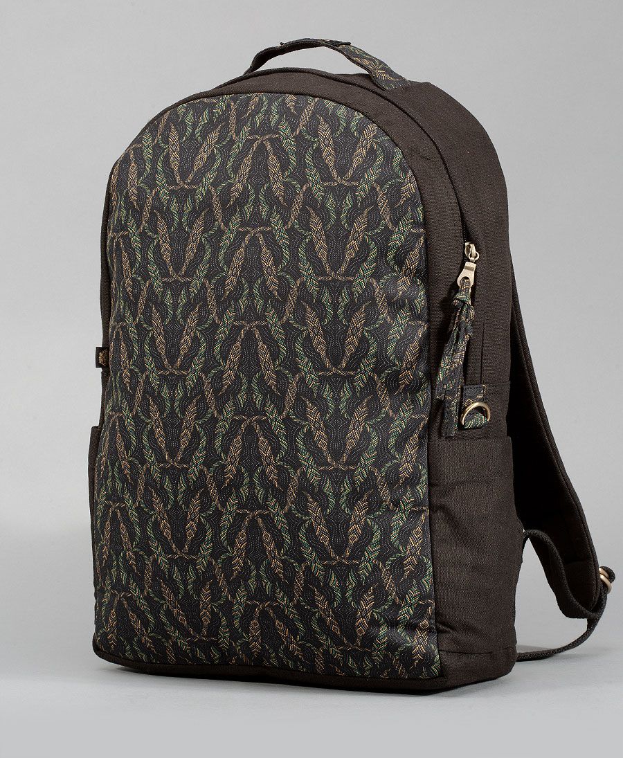 tribal backpack unisex canvas laptop bag 