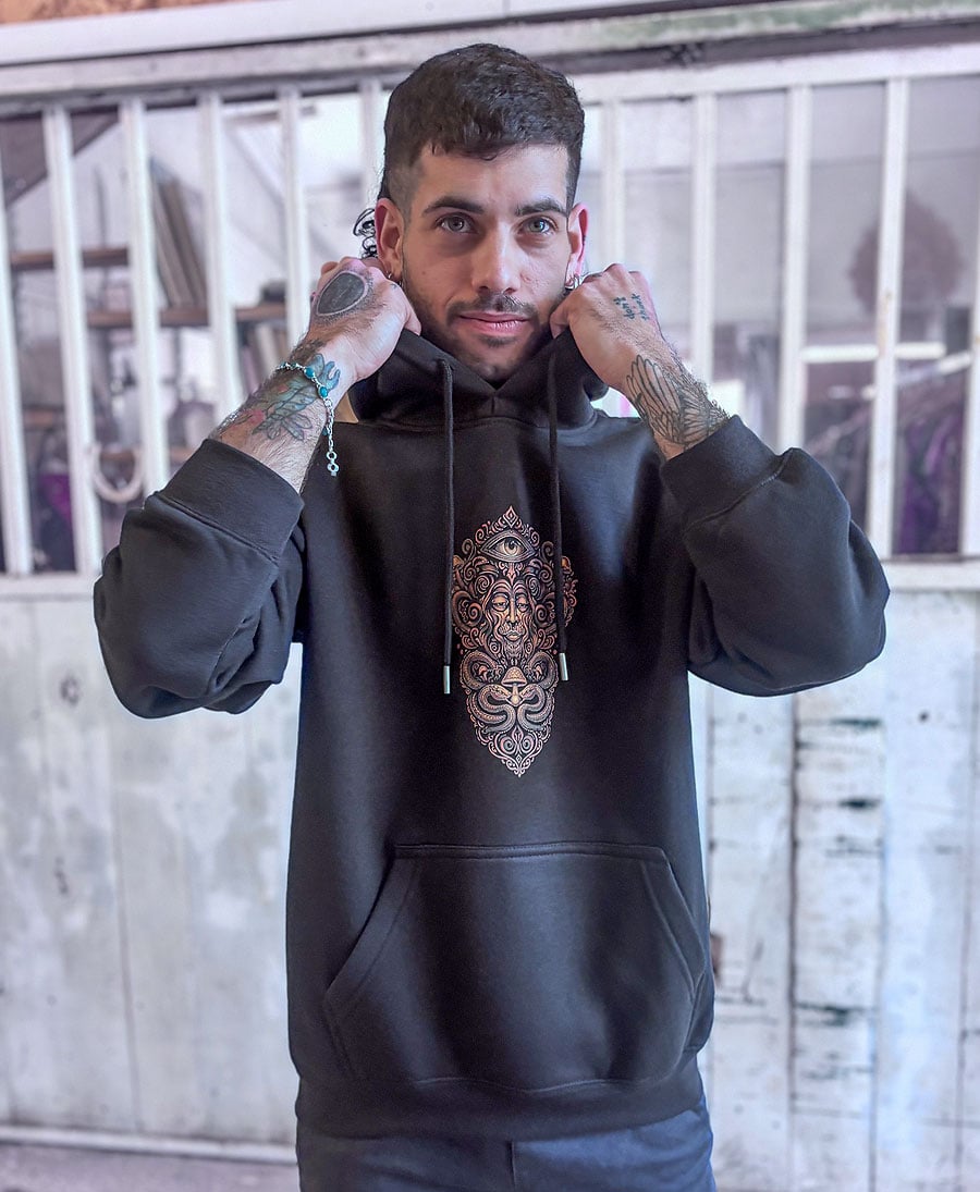 festival pullover hooded sweatshirt 