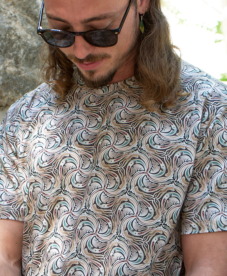 trippy t shirt for man