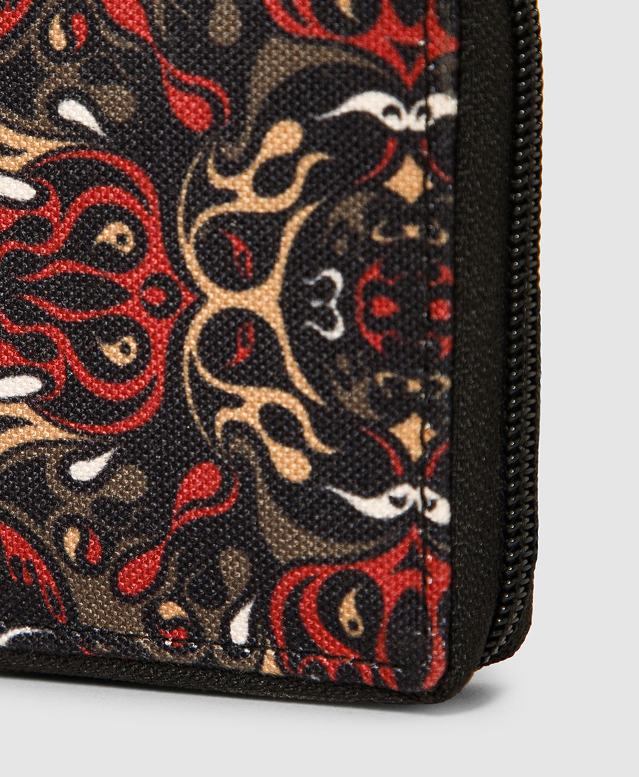 trippy wallet for men with zipper