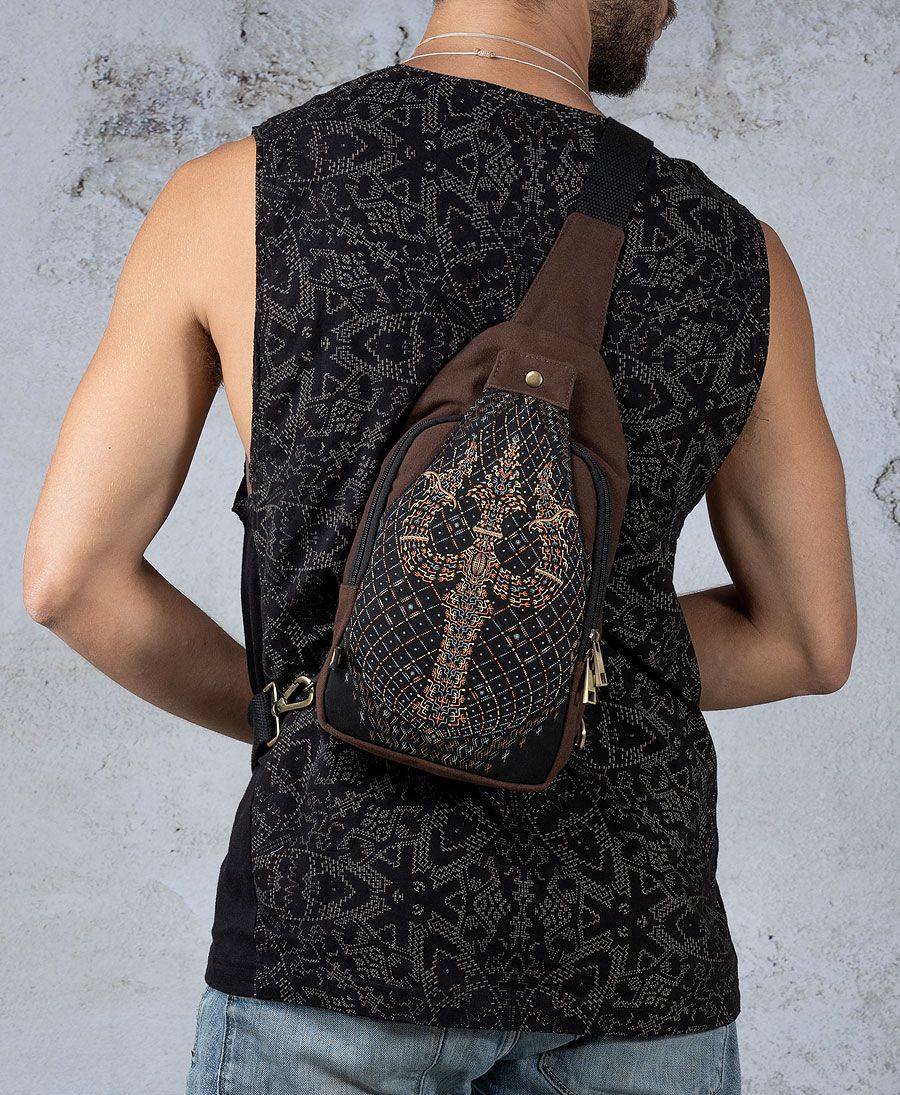 trishul sling bag for men 