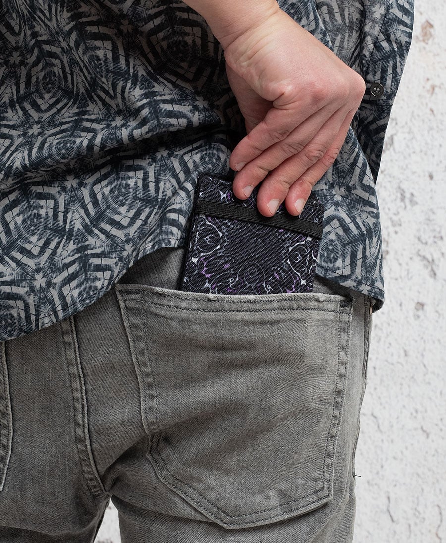 canvas slim wallet
