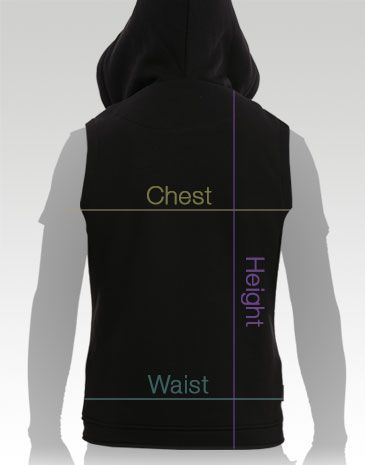 psytrance clothing men hooded vest t-shirt sizes