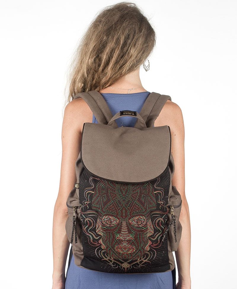 psychedelic backpack