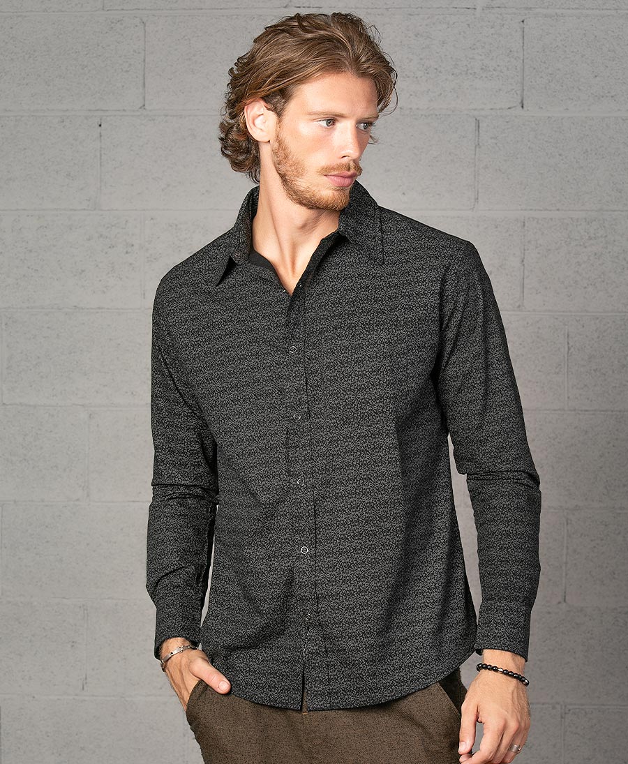 mens long button up shirt