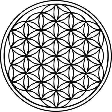 Flower Of Life- Psychedelic Clothing